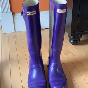 Purple Hunter Rainboots